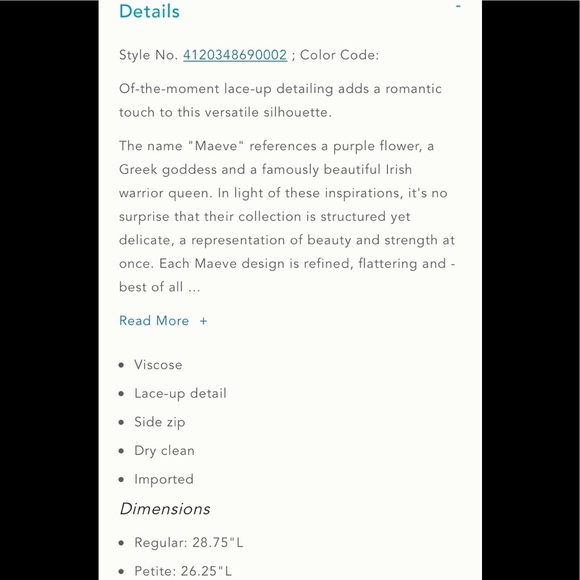 NWOT Anthropologie Zadie Lace Up skirt sz 6 - Picture 2 of 8